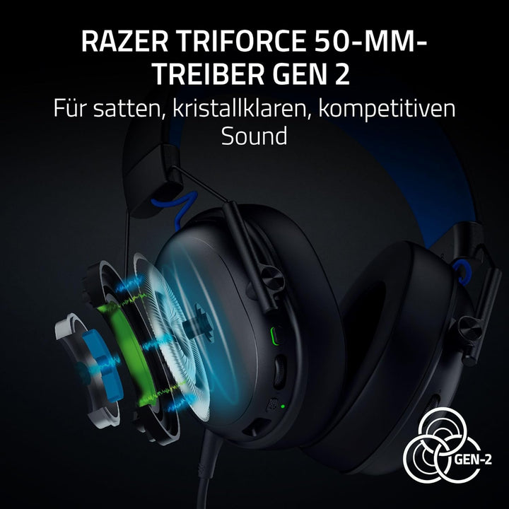 Razer BlackShark V3 X HyperSpeed for PlayStation - Kabelloses E-Sport Headset - Ultra leicht 270 g -