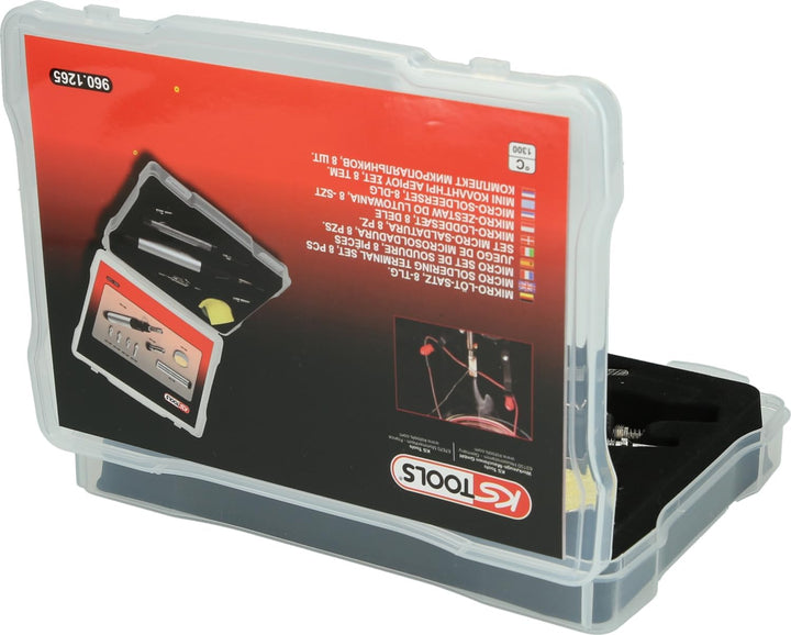 KS Tools 960.1265 Mikro-Löt-Satz, 8-teilig