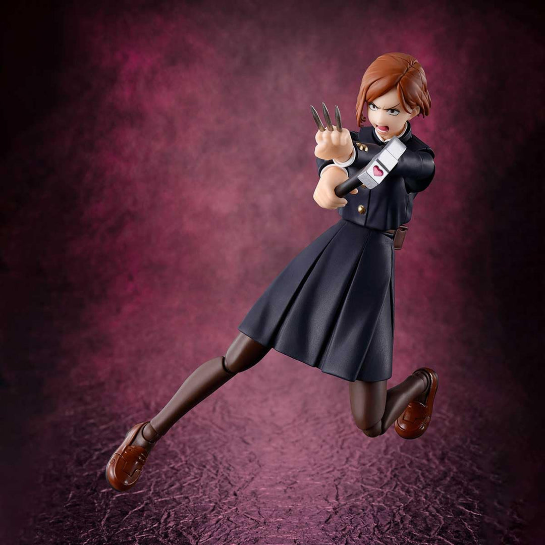 BANDAI Jujutsu Kaisen Figurine S.H. Figuarts Nobara Kugisaki Modern Mehrfarbig, Modern Mehrfarbig