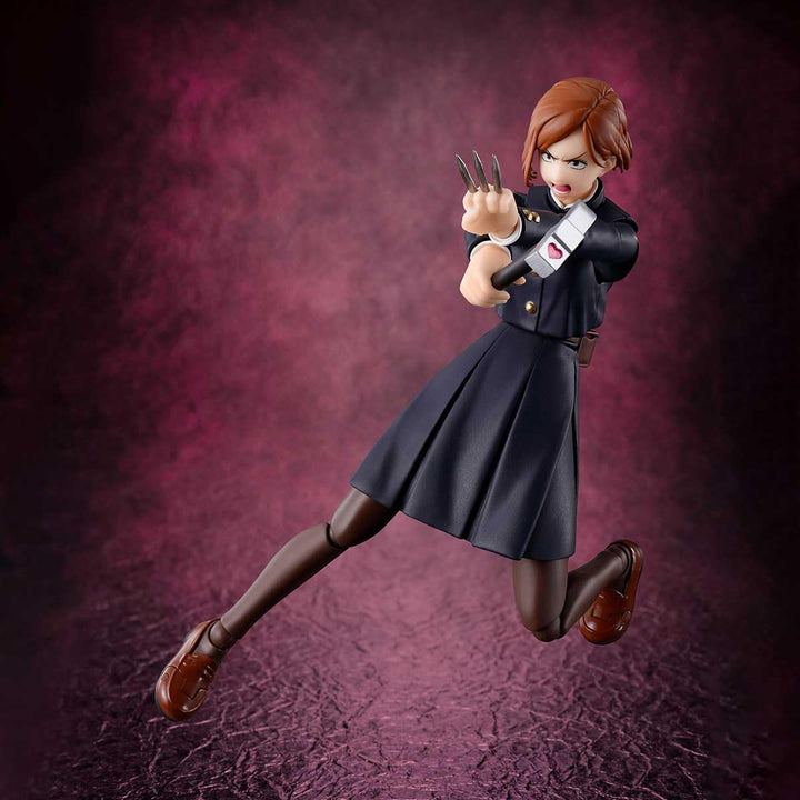 BANDAI Jujutsu Kaisen Figurine S.H. Figuarts Nobara Kugisaki Modern Mehrfarbig, Modern Mehrfarbig