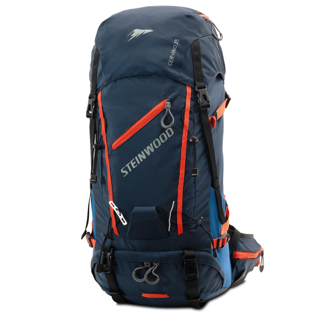 Steinwood Wanderrucksack Herren & Damen 35L - Outdoor-Rucksack, Reiserucksack, Tagesrucksack wassera