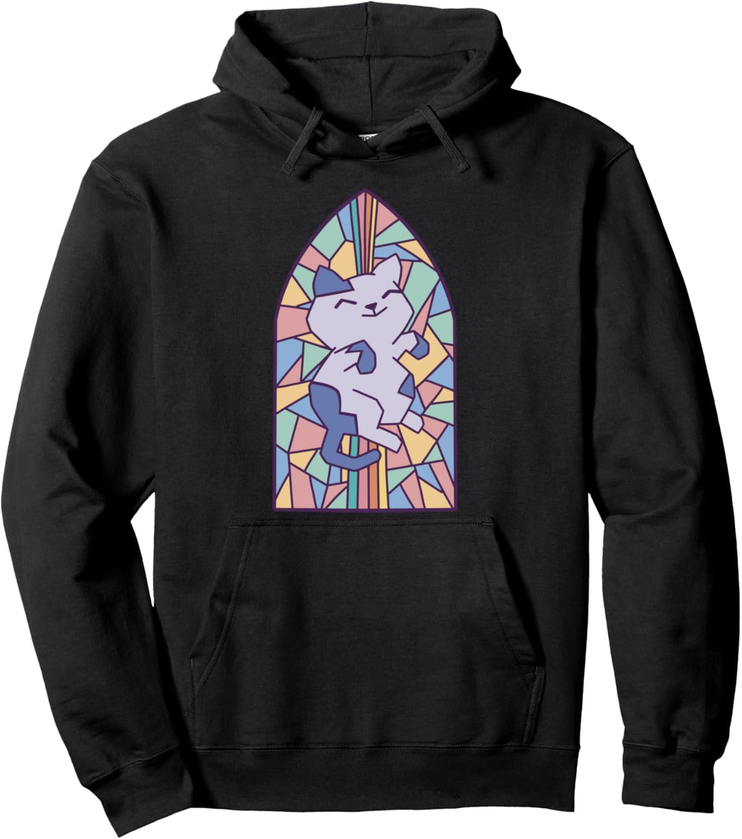 Katze im Fenster Pullover Hoodie