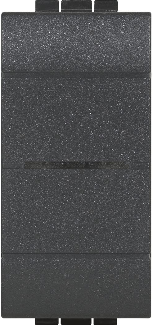 Bticino L4003C Livinglight Umsteller verbunden, Anthrazit, anthrazit