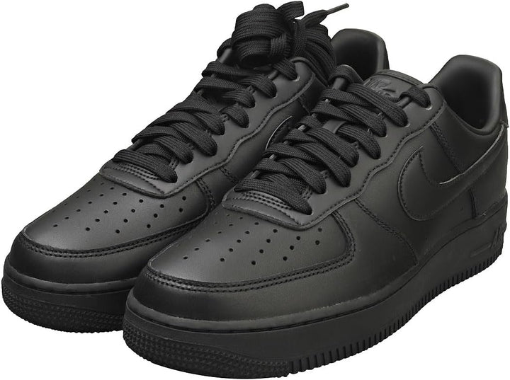 Nike Herren Air Force 1 '07 FreshSneaker 37.5 EU Schwarz Anthrazit Schwarz Schwarz, 37.5 EU Schwarz