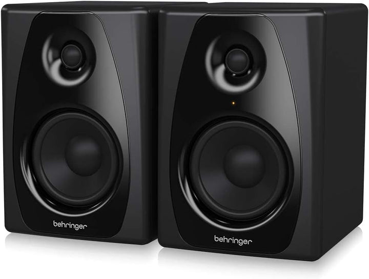 Behringer Studio 50USB Hochauflösende 150-Watt-Bi-Amping-Referenz-Studiomonitore mit USB-Eingang &amp; A