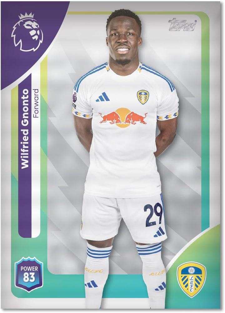 Topps Premier League 2026 - Debüt-Edition - Mega Tin (Globallers). Enthält 40 Karten Plus 3 Globalle
