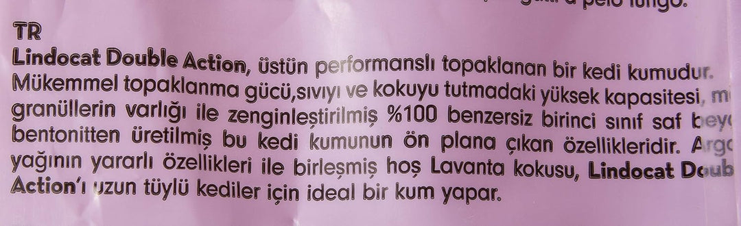 Lindo Cat Katzenstreu Lavendel Aroma feine Körnung 10 Lt, farblos