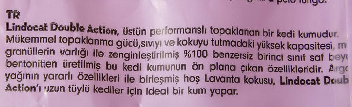 Lindo Cat Katzenstreu Lavendel Aroma feine Körnung 10 Lt, farblos