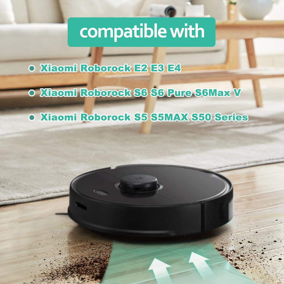 Hauptbürste Filter Zubehör für Xiaomi Roborock S6 Maxv S5 Max S6 S5 S6 Pure S60 S65 Staubsauger, Ers