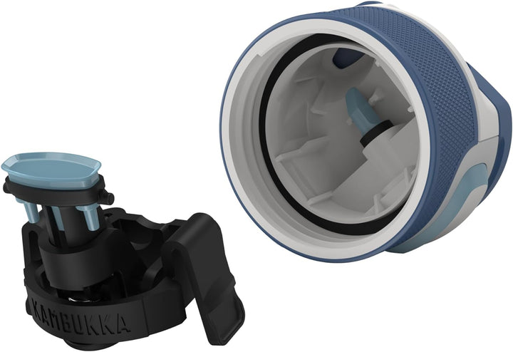 Kambukka Baby-Boys Trinkflasche-Modell Elton Crystal Blue-750 Ml-Wasserflasche x, Black, 750 Schwarz