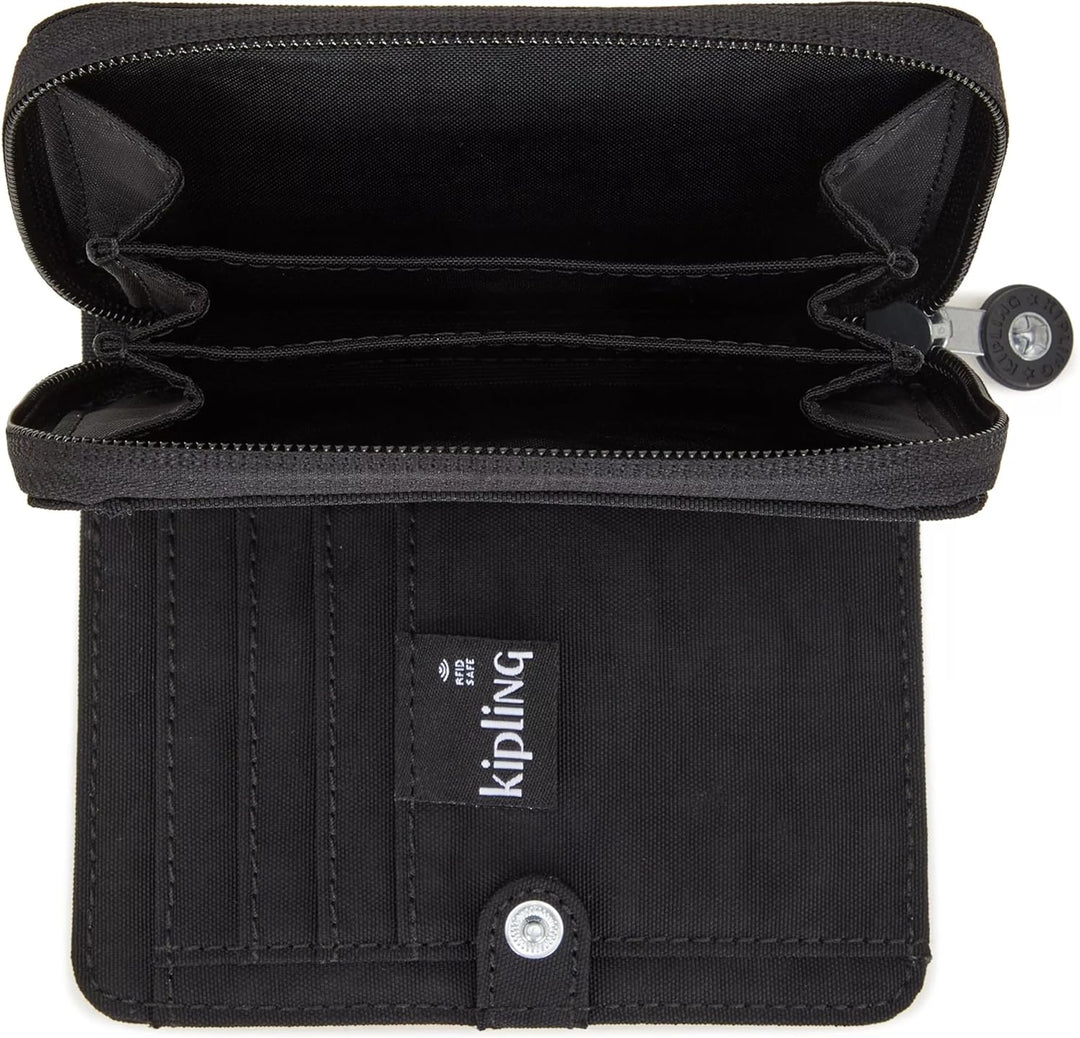 Kipling Damen Money Love RFID Wallet Geldbrse, Black Noir