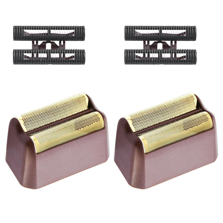 AUDOC Ersatz Rasierköpfe kompatibel mit Wahl Foil Shaver (Red/2) Rot/2, Rot/2
