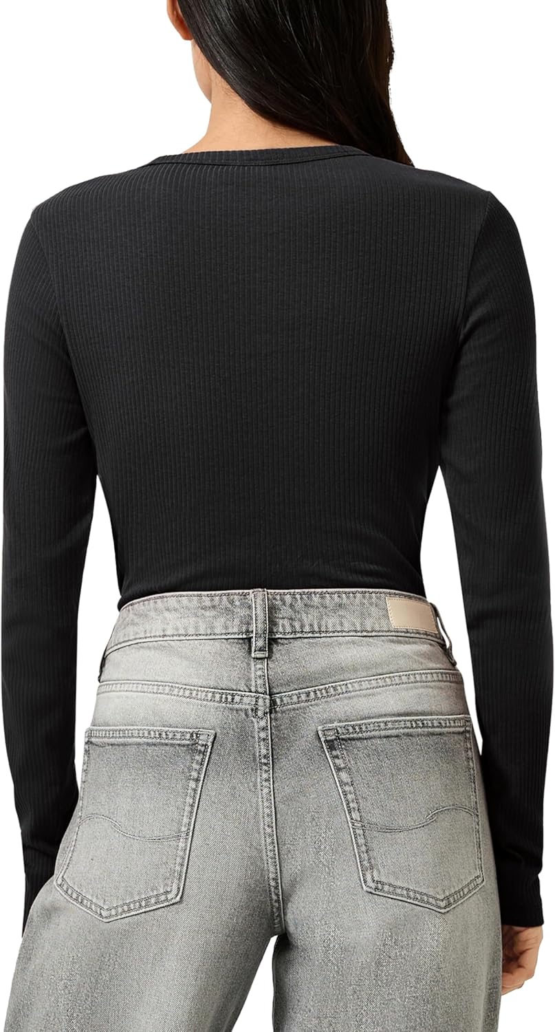 QS Damen 2141201 Langarmshirt XXL 9999_schwarz, XXL 9999_schwarz