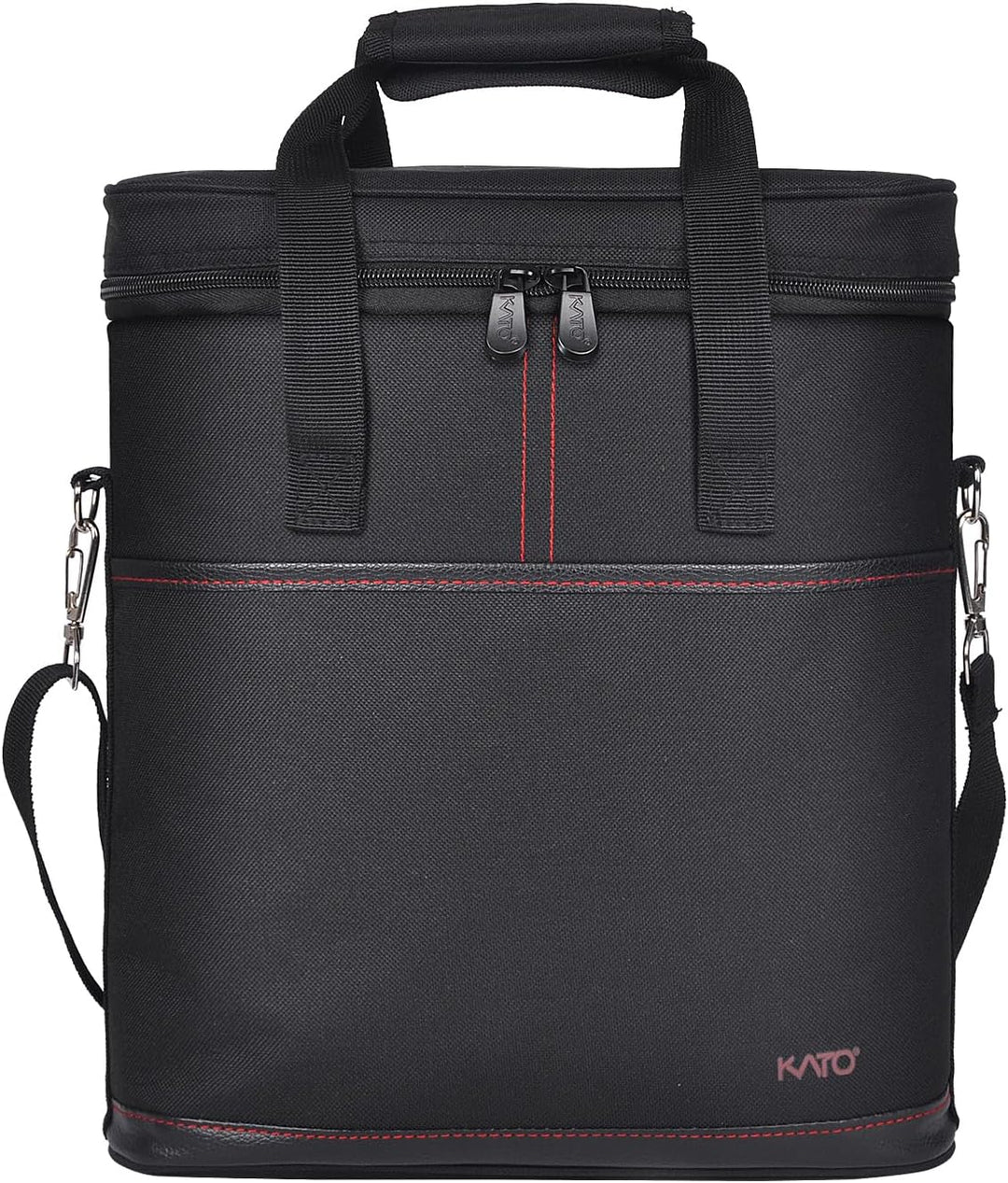 Kato Tirrinia Kühltasche Klein- Flaschenträger für Wein & Bier, gepolsterte weinkühltasche mit isoli