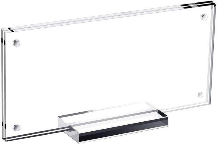 Acryl-Dollar-Schein-Halter, Dollar-Schein-rahmenhalter, Durchsichtige Schilder-vitrine, Währungs-Tic