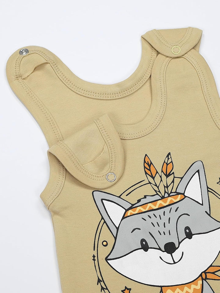 TupTam Baby Unisex Strampler mit Aufdruck Spruch 5er Pack 50 Junge, 50 Junge