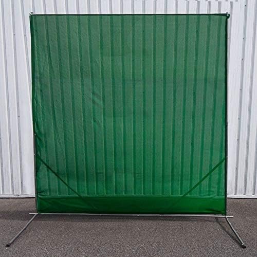FORZA Hochwertige Pfeilfangnetze in Grün oder Weiss und in 6 Grössen erhältlich (Grün, 3m x 1,8m)
