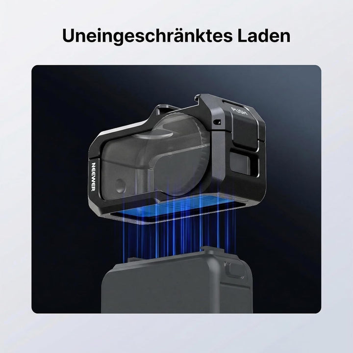 NEEWER Kamerakäfig Cage kompatibel mit DJI Osmo Nano Action Cam und Combo Fotografie Zubehör nur, Qu