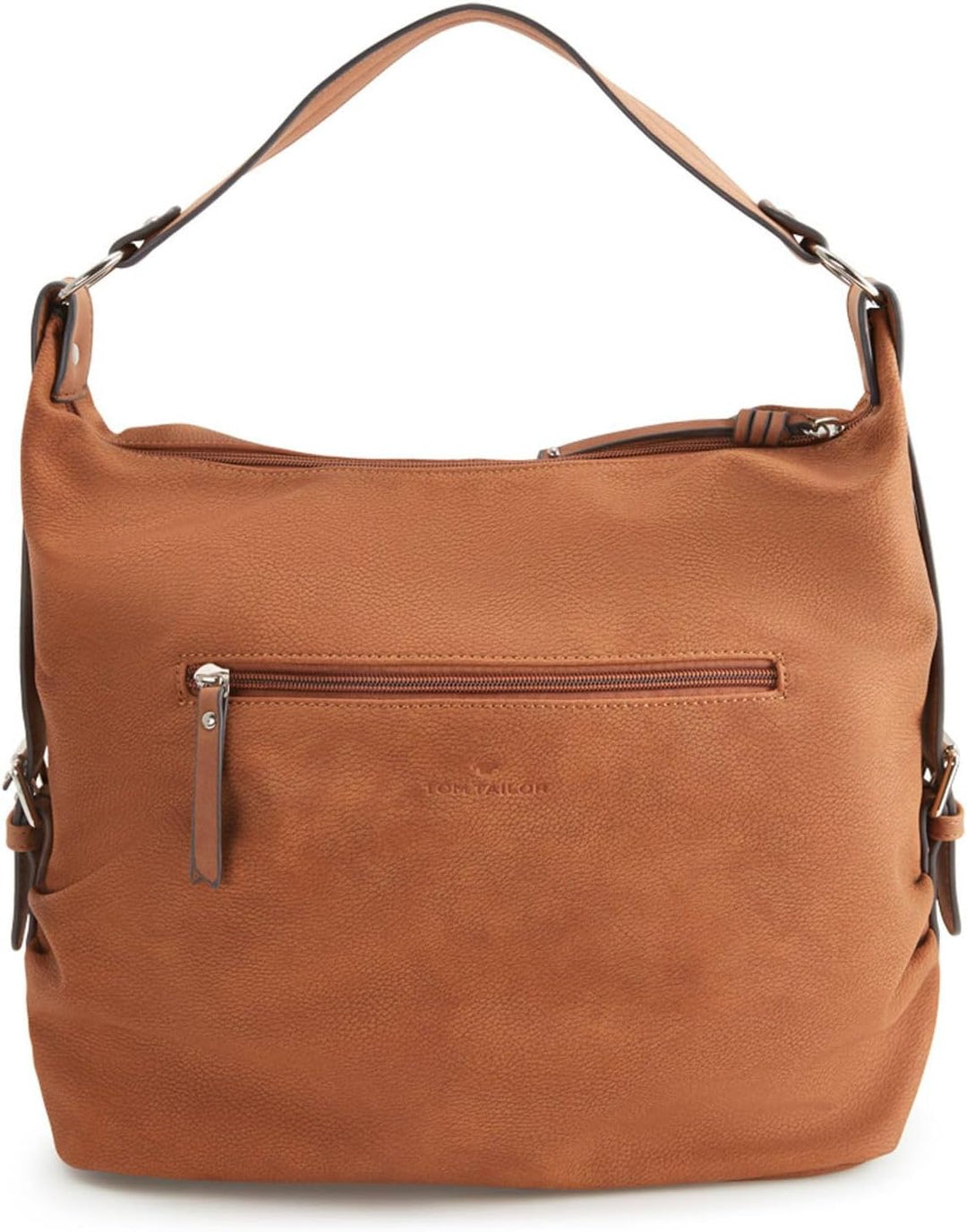 TOM TAILOR bags Caia Damen Hobo Bag Schultertasche 37 x 14 x 30 Cognac, 37 x 14 x 30 Cognac