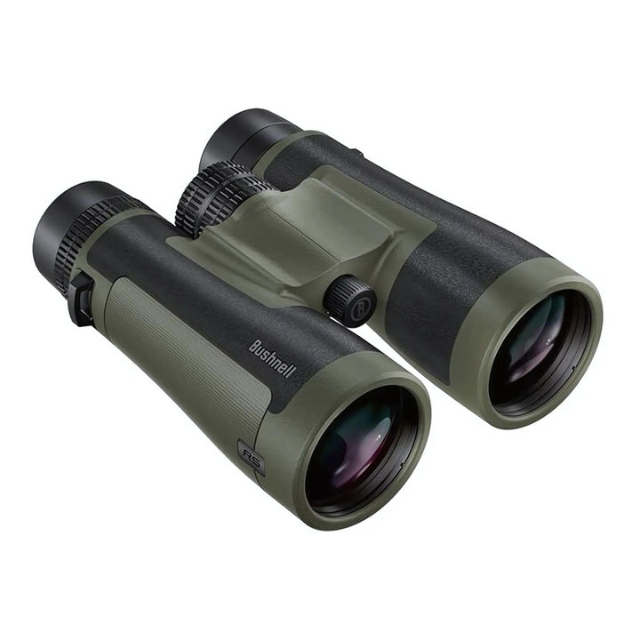 Bushnell R5 12x50 Fernglas mit Vault Lite Bino Brustgeschirr, Phase 3 Beschichtungen, Dielektrische