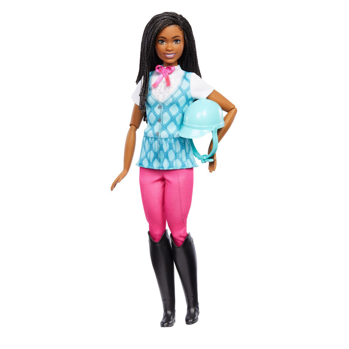 Barbie Puppe Brooklyn“ und Zubehör von Barbie Mysteries: Das geheimnisvolle Pferdeabenteuer“, inklus