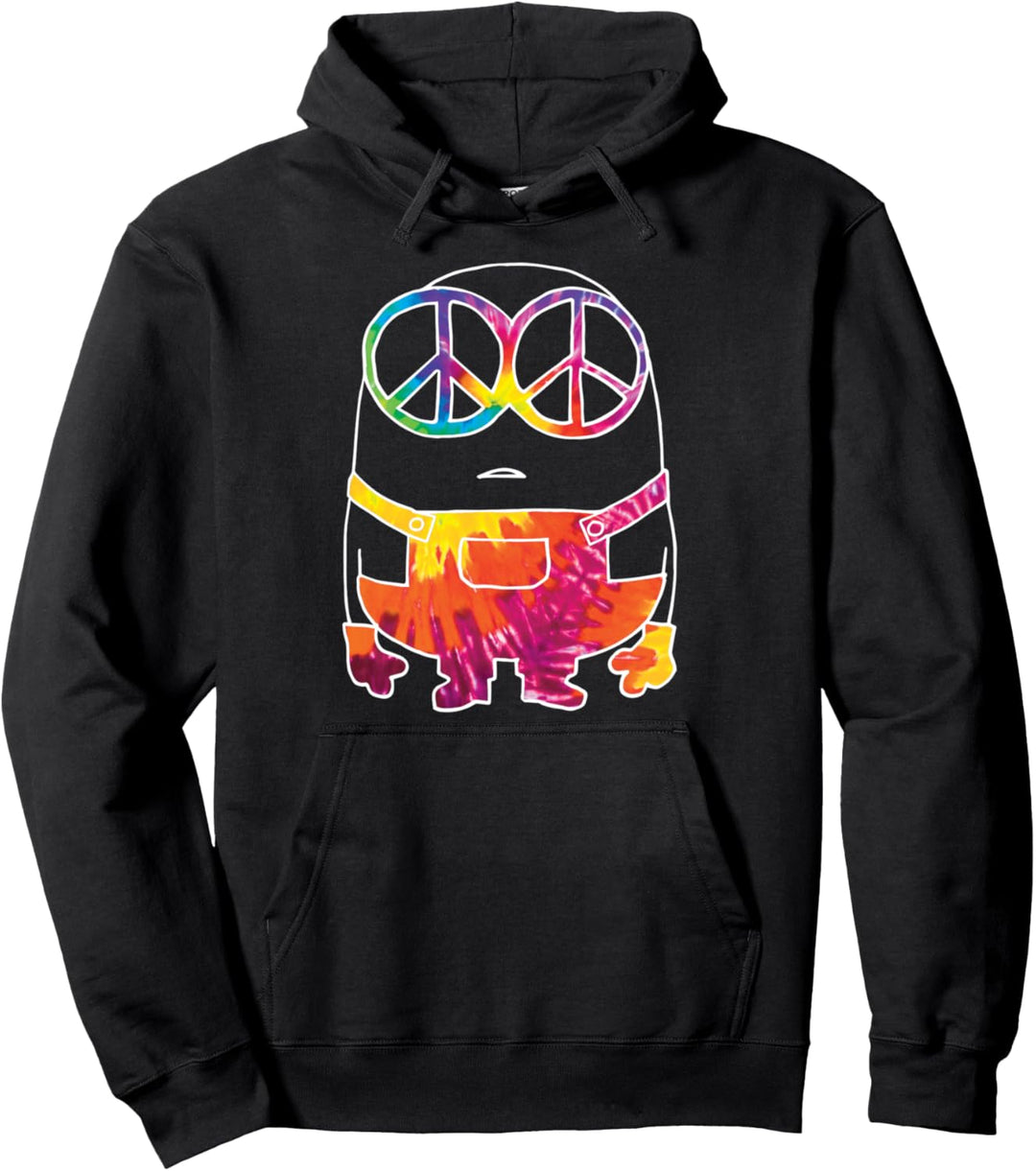 Despicable Me Minions Groovy Tie Dye Minion Pullover Hoodie