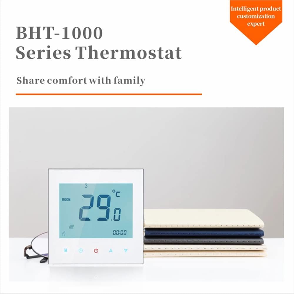 Decdeal Smart Thermostate Raumthermostat,Wasser Heizung Warmwasser Thermostate,Programmierbar 5A Han