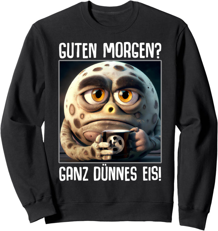 Kaffee Morgenmuffel Mitarbeiter Spruch Lustig Fun Geschenk Sweatshirt