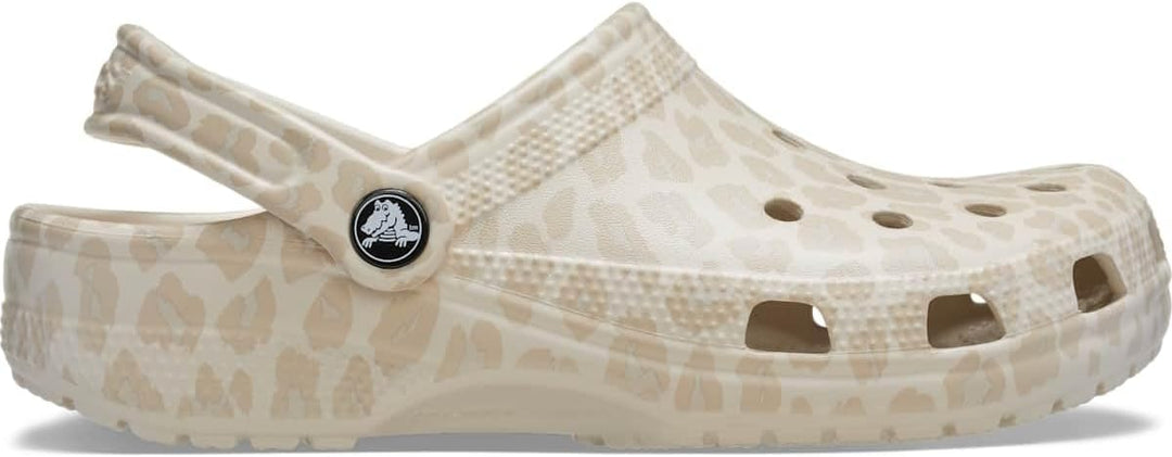 Crocs Classic Animal Clog 33/34 EU Almond Tint Leopard, 33/34 EU Almond Tint Leopard