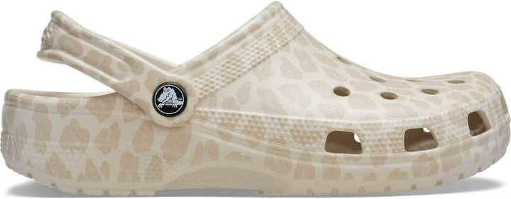 Crocs Classic Animal Clog 33/34 EU Almond Tint Leopard, 33/34 EU Almond Tint Leopard