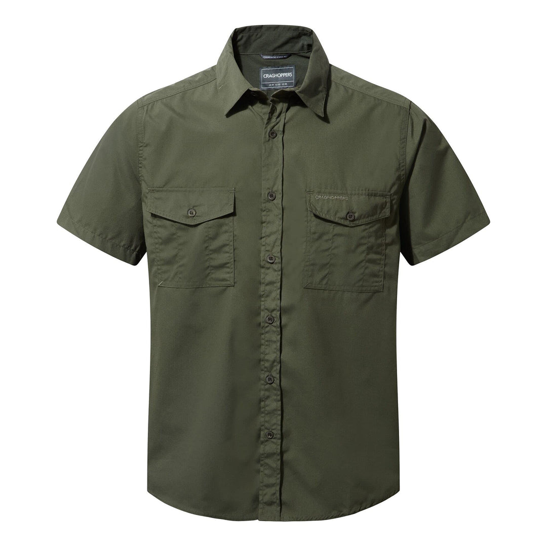 Craghoppers Herren Kiwi Kurzarm-Shirt Wanderhemd (1er Pack), Cedar