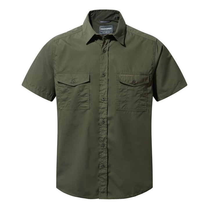 Craghoppers Herren Kiwi Kurzarm-Shirt Wanderhemd (1er Pack), Cedar