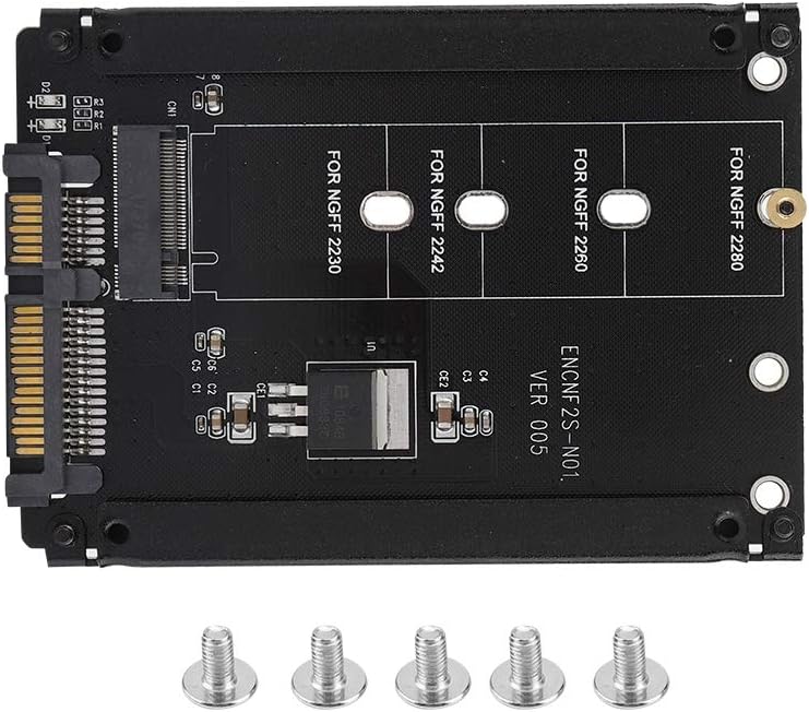 M.2 SSD to 2.5in Adapter M.2 to SATA Converter M.2 NGFF to SATA Adapter, High Per M.2 to SATA Conver