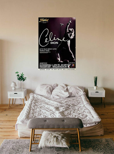 Celine Dion - All The Way, Frankfurt 1999 » Konzertplakat/Premium Poster | Live Konzert Veranstaltun