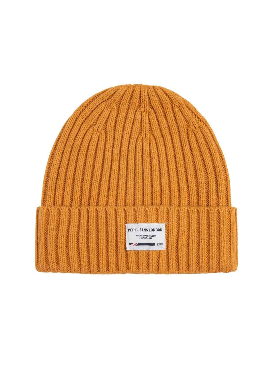 Pepe Jeans Herren Johnny Beanie Hut M Gelb (Ochre Yellow), M Gelb (Ochre Yellow)