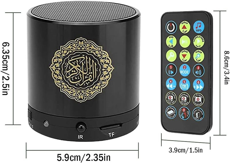 Hitopin Koran-Lautsprecher MP3-Player, Digitaler Koran-Lautsprecher, Koran-Übersetzer, Tragbarer Kor