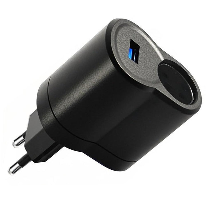 OBEST Adapter Zigarettenanzünder Steckdose KFZ Netzadapter AC auf DC Auto Adapter 240V auf 12V Zigar