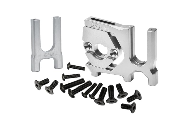GPM Aluminum 7075 Center Diff Mount (Front+Rear) + Sliding Motor Mount for Arrma 1:8 KRATON/Outcast/