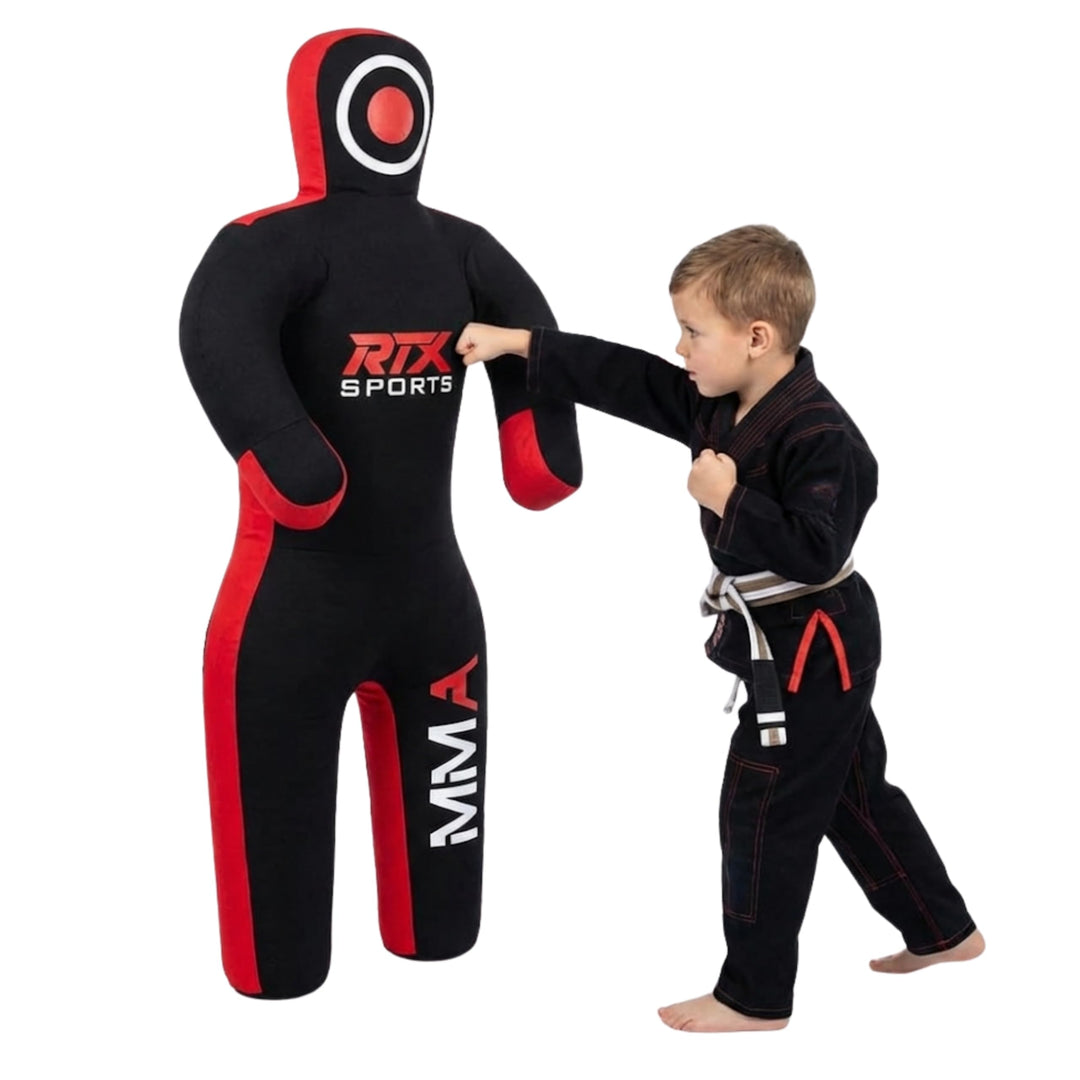 Kids MMA Judo Grappling Dummy - Punch Bag for Brazilian BJJ Jiu Jitsu, Wrestling, MMA Training Canva