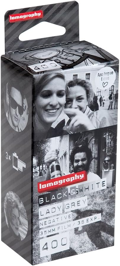 Lomography Lady Grey B&W 400 35mm 3 Pack