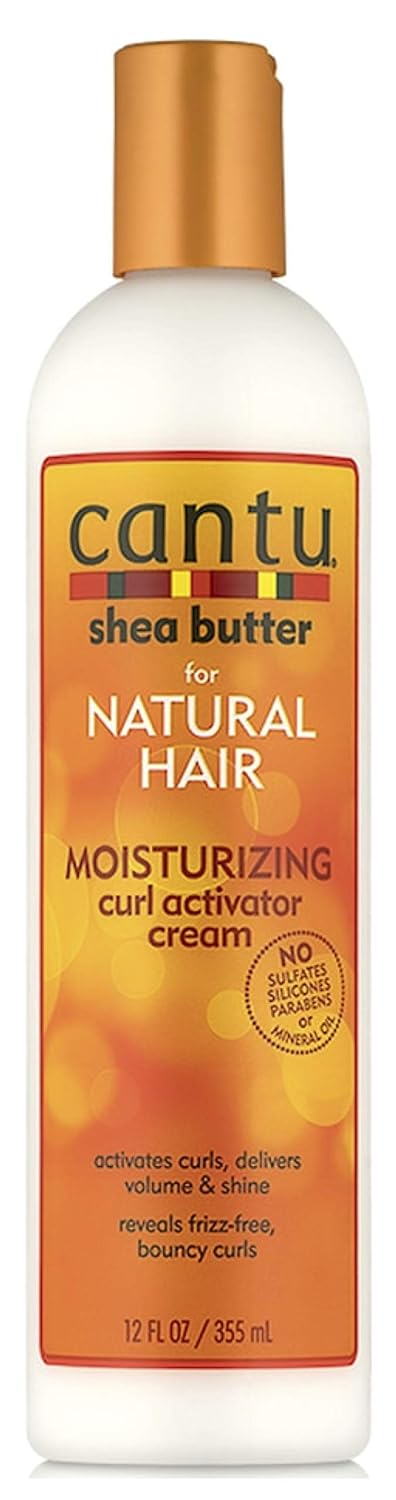 Cantu Curl Control Combo - Feuchtigkeitsspendende Activator Creme 355 Ml, Coconut Curling Cream 340
