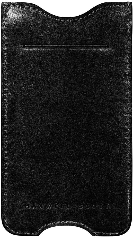 Maxwell Scott - Luxuriöse Handytasche aus Leder für iPhone XR, iPhone 11, Samsung S10 & Samsung S8 -