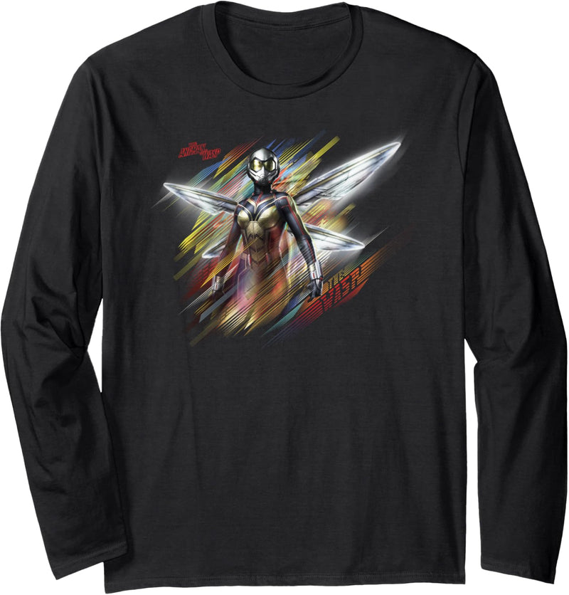 Marvel Ant-Man And The Wasp Swiped Portrait Langarmshirt