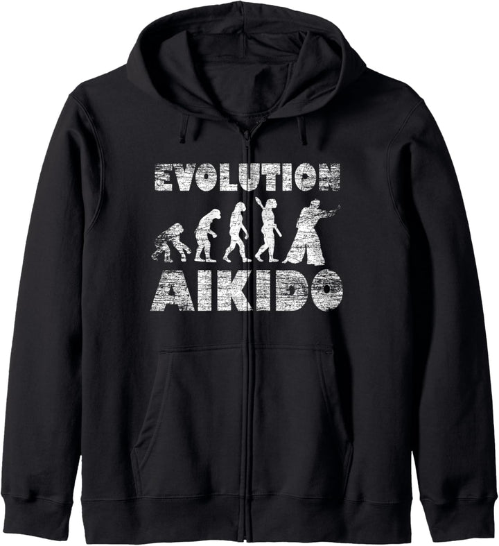 Evolution Ai Ki Do Ki Aikido Kampfsport Kapuzenjacke