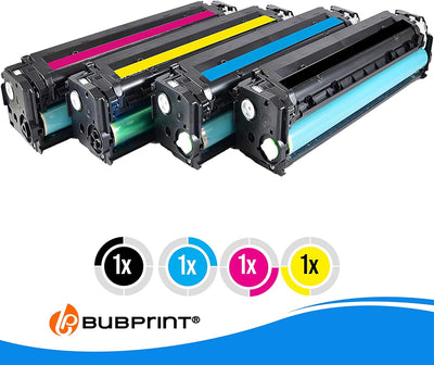 Bubprint 131X Kompatibel für 4 Toner HP 131A HP 131X für HP Laserjet Pro 200 Color MFP M276nw Toner