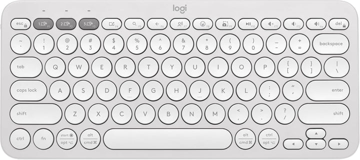 Logitech Pebble 2 Combo - US QWERTY-Layout International Layout, Weiss