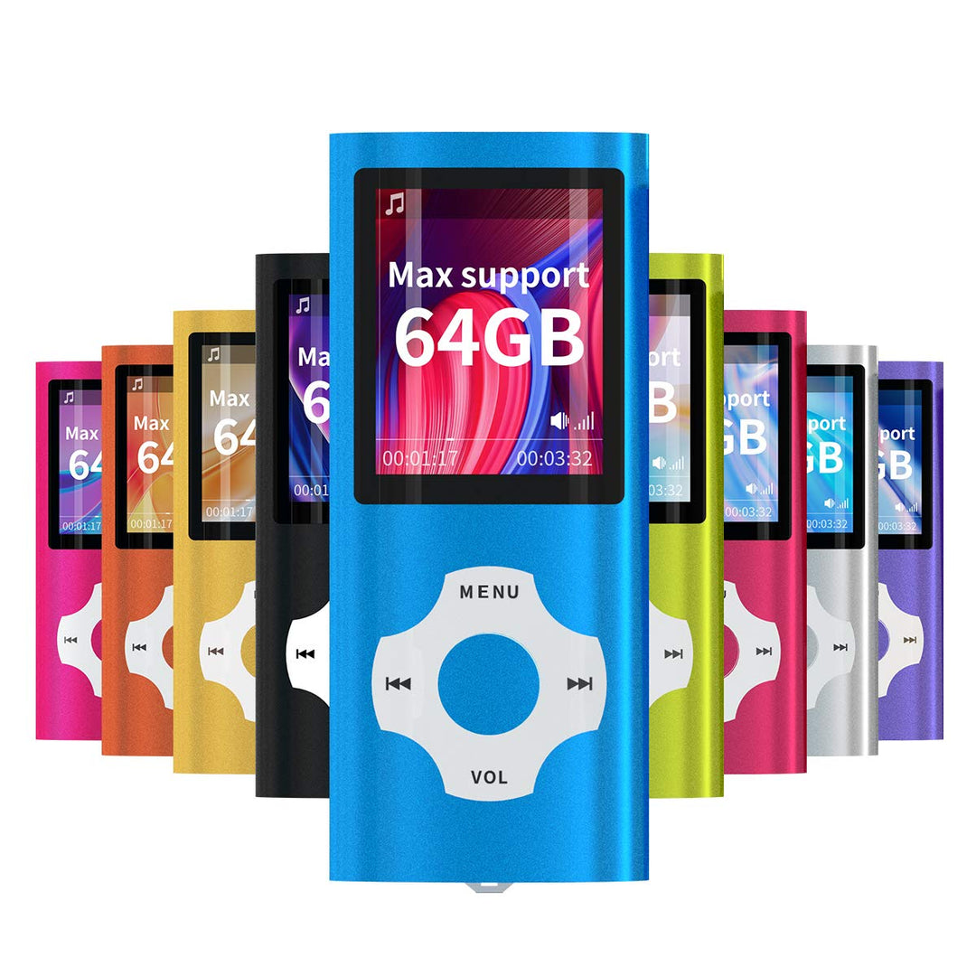 Mymahdi MP3 / MP4 beweglicher Spieler, dunkelblau mit 1.8 Zoll LCD-Schirm und Memory Einbauschlitz,