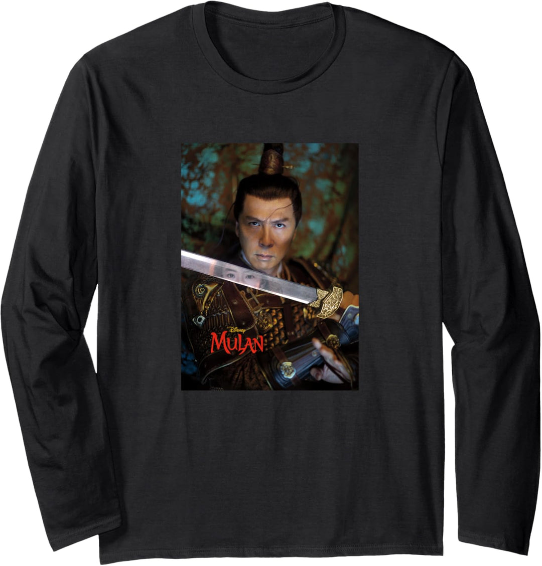 Disney Mulan Commander Tung Poster Langarmshirt