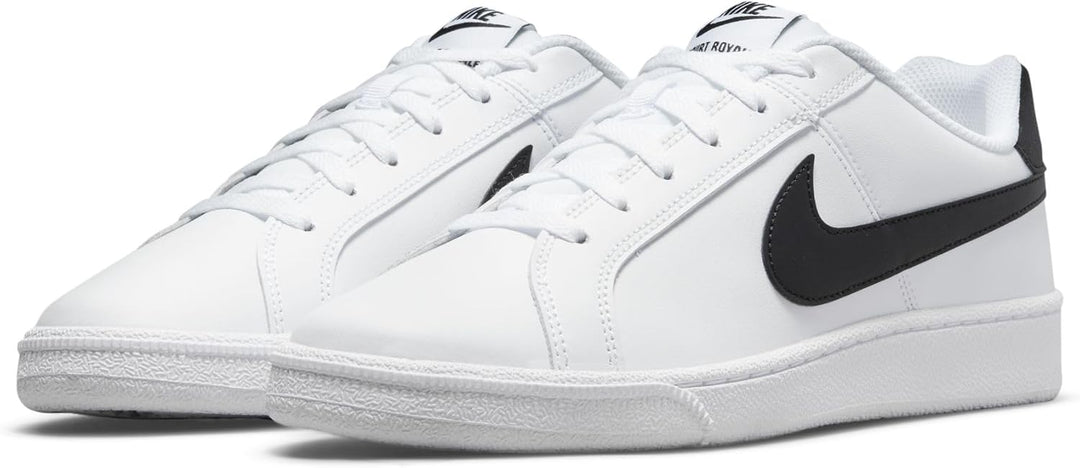 Nike Herren Court RoyaleSneaker 42.5 EU White Black, 42.5 EU White Black
