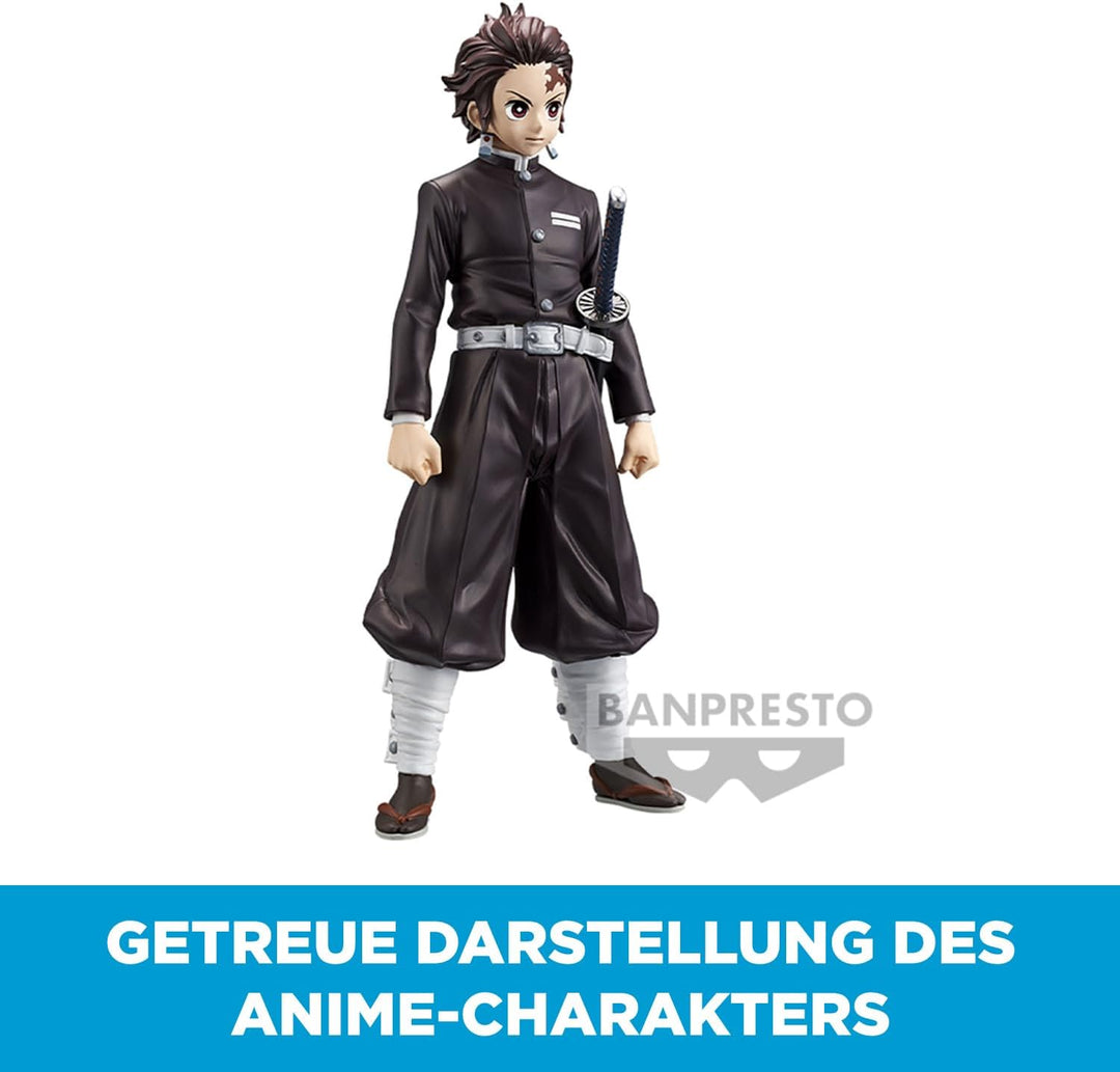 Banpresto KIMETSU NO Yaiba Figure Figurine 16cm KIZUNA Riku NO KATA Tanjiro, BP19965